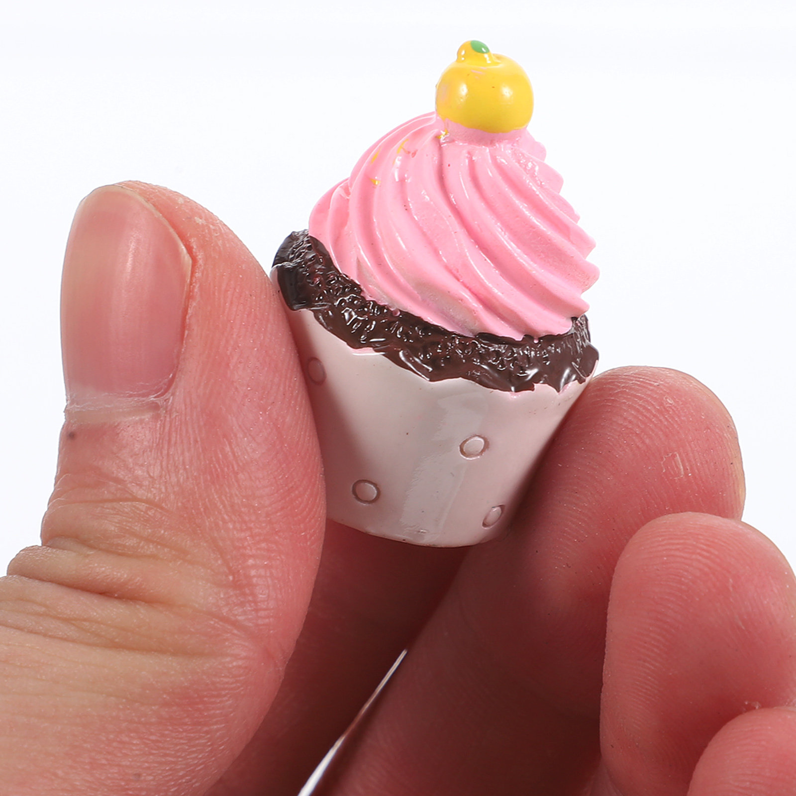 Resin Crafts Diy - 8Pcs Resin Simulated Cupcake DIY Charms