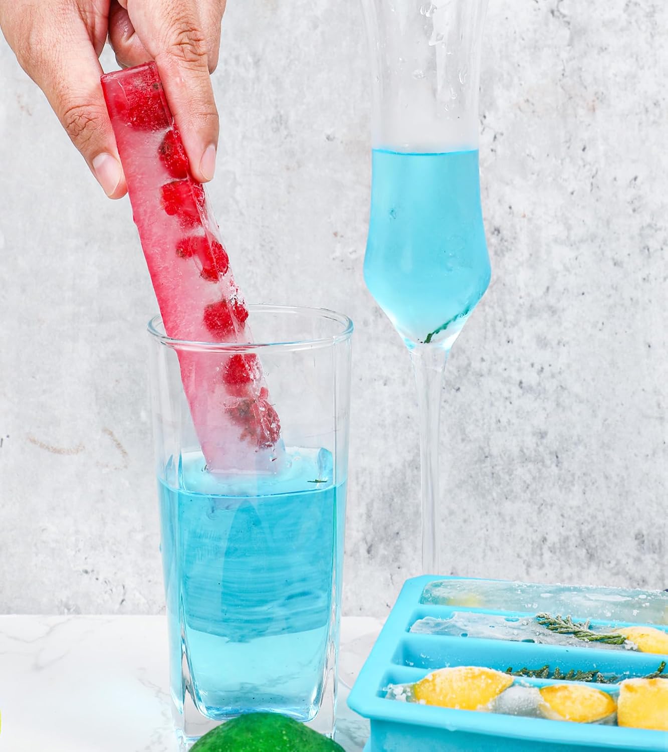 Long Ice Cube Sticks Mold for  - Silicone Mold Tray ulasan dan harga