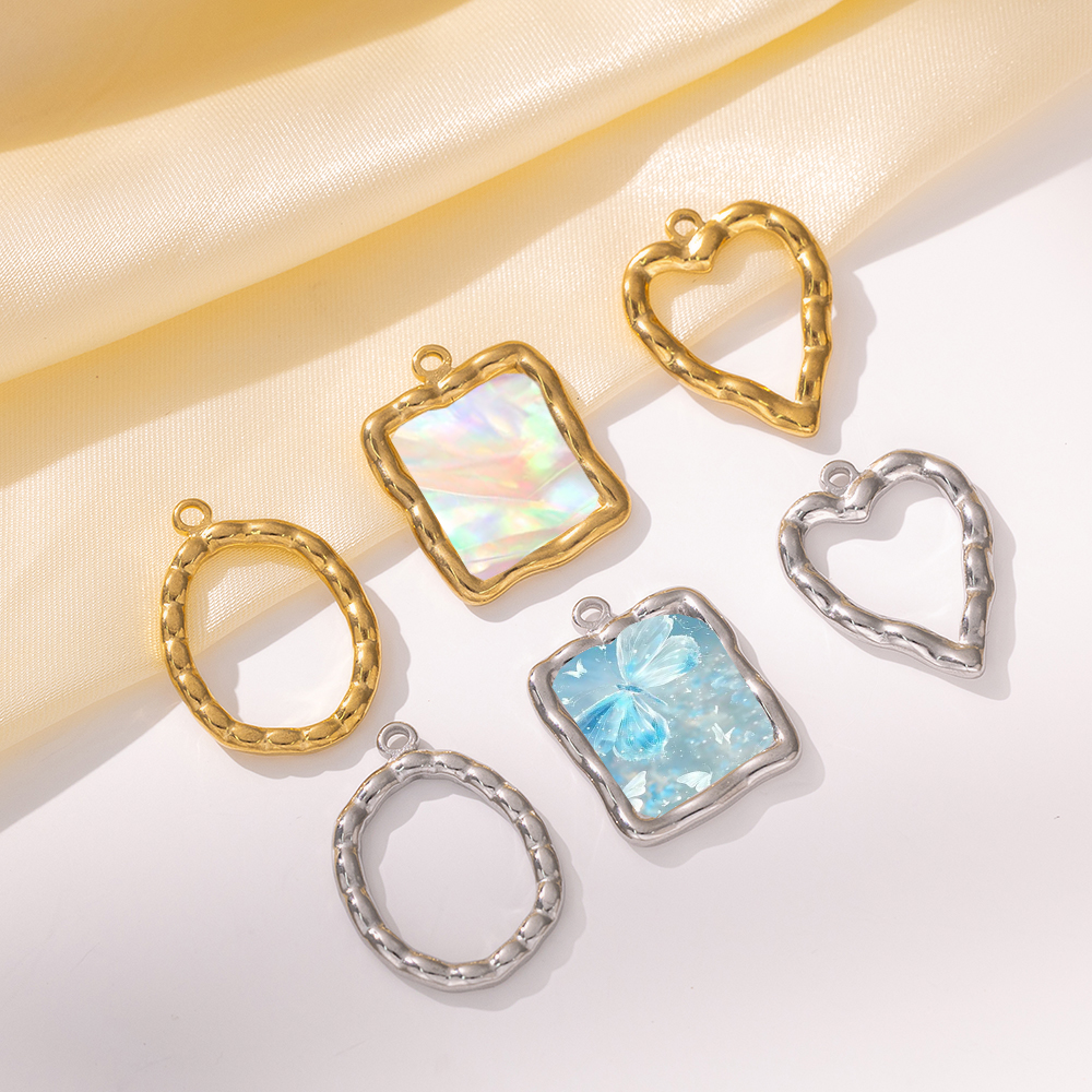 5pcs Stainless Steel Heart Rou - Resin Craft Projects ulasan dan harga