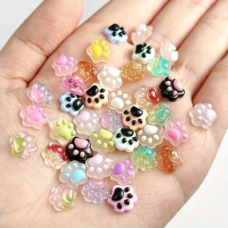100 pieces luminous resin cat' - Resin Crafts Diy ulasan dan harga