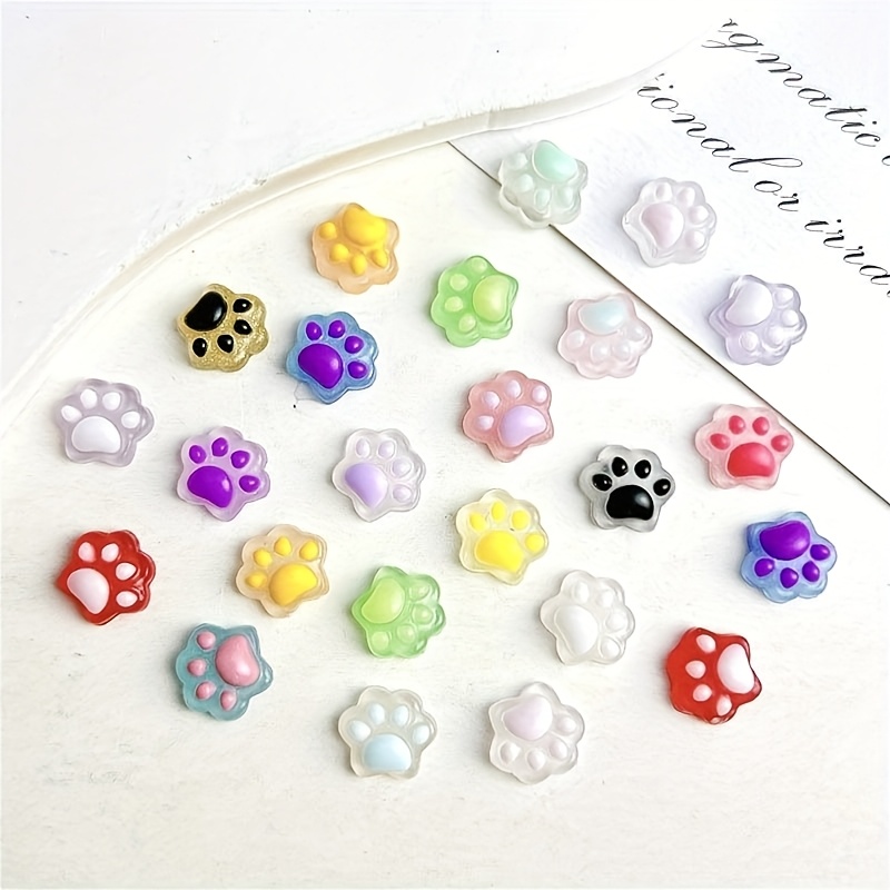 100 pieces luminous resin cat' - Resin Crafts Diy ulasan dan harga