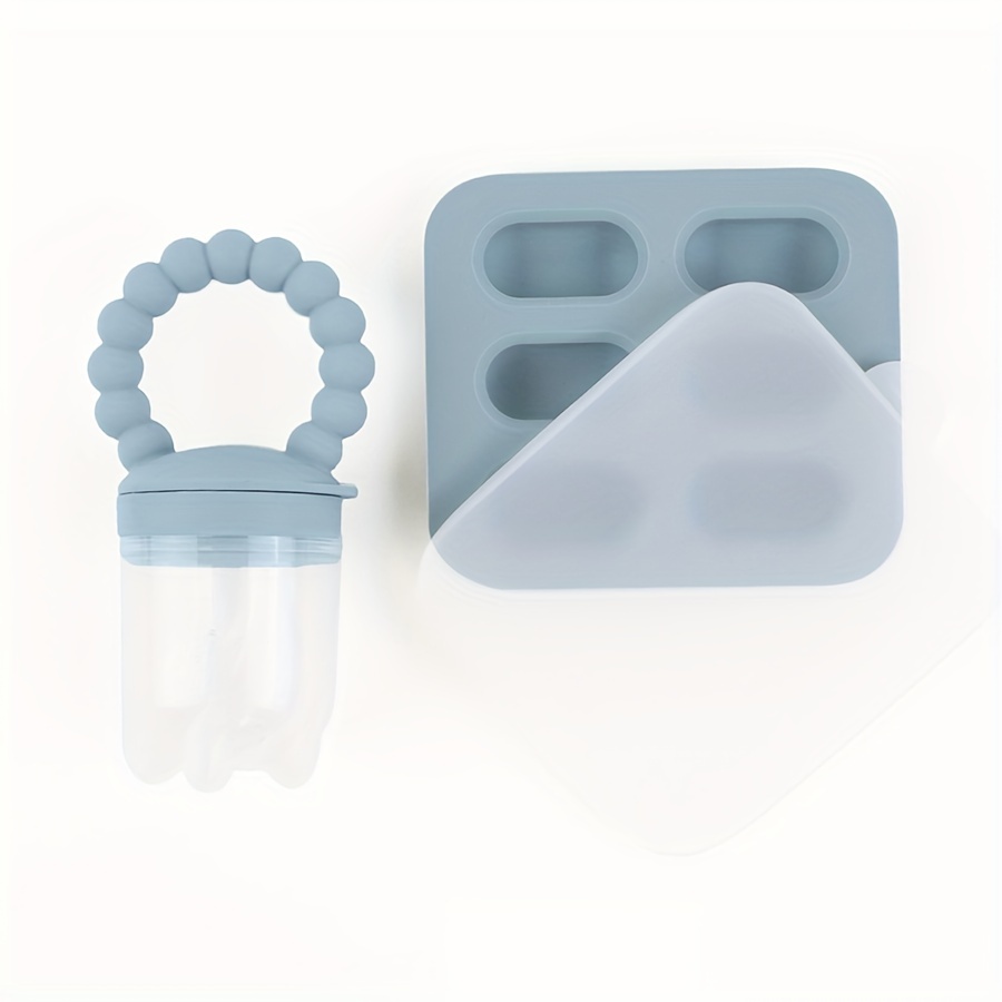 2pcs/set Baby Feeding Set: Fru - Silicone Mold Tray ulasan dan harga