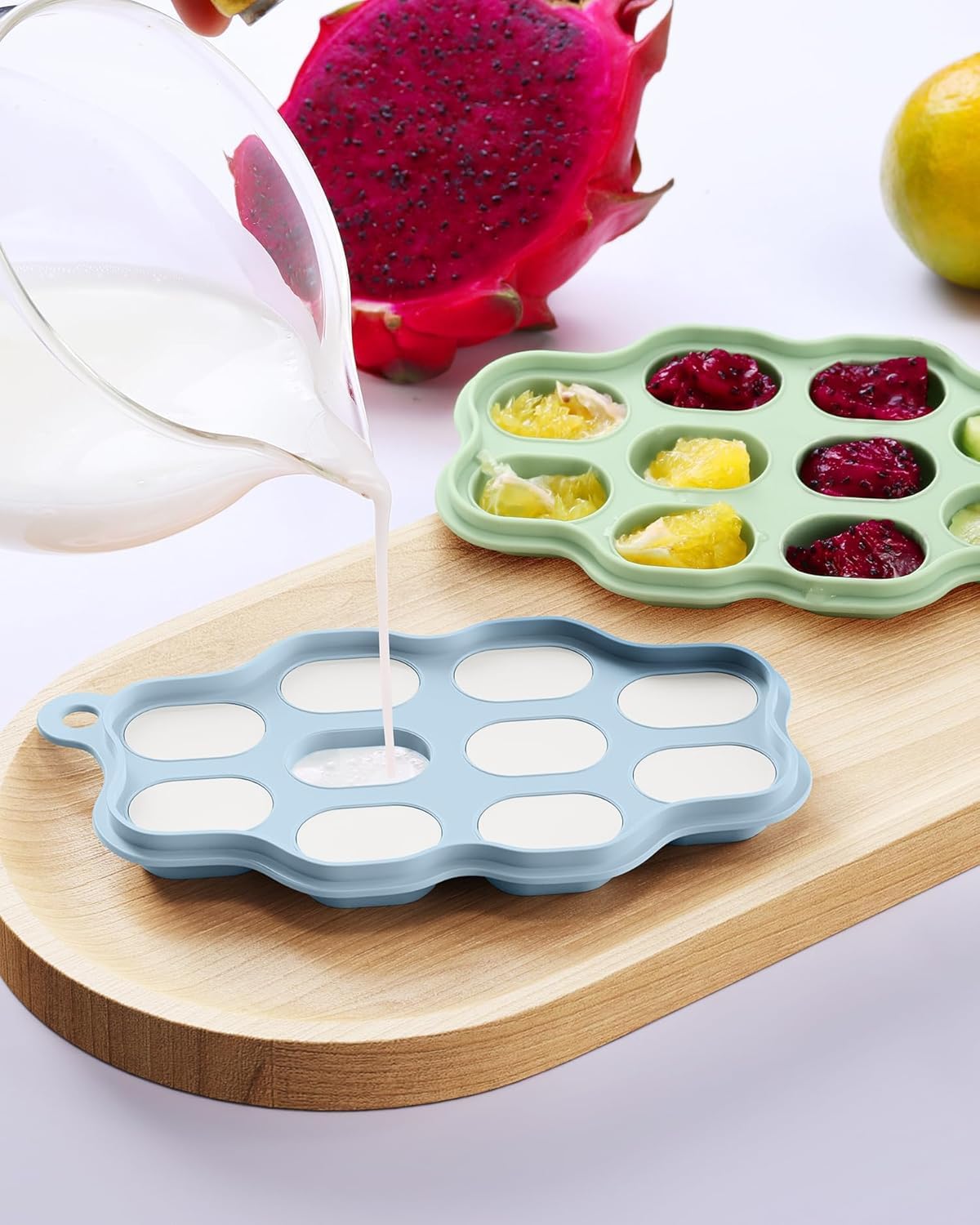 2-Pack Silicone Baby Food Free - Silicone Mold Tray ulasan dan harga