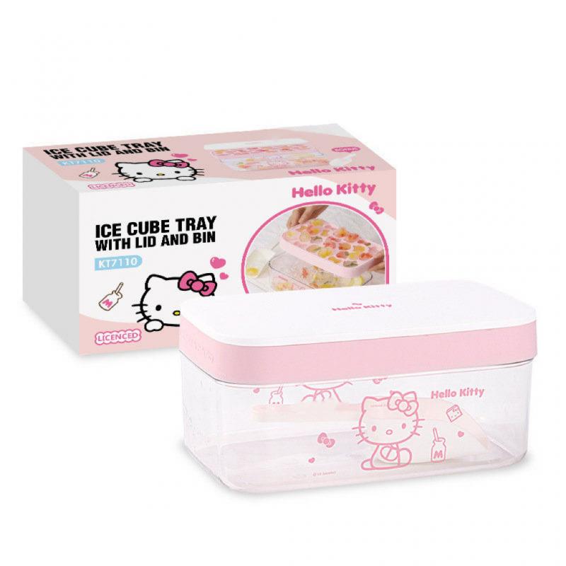 Anime Pink 3D Pink Hello Kitty - Silicone Mold Tray ulasan dan harga