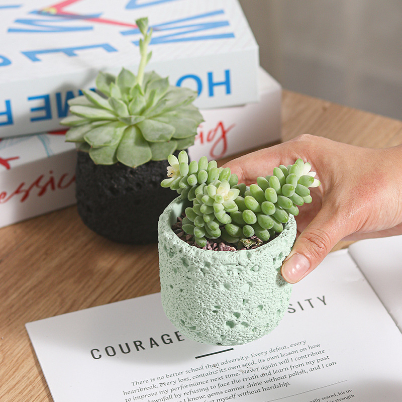 Creative Round Concrete Flower - Coaster Mold Round ulasan dan harga