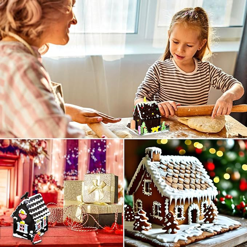 Christmas House Building block - Silicone Mold Tray ulasan dan harga