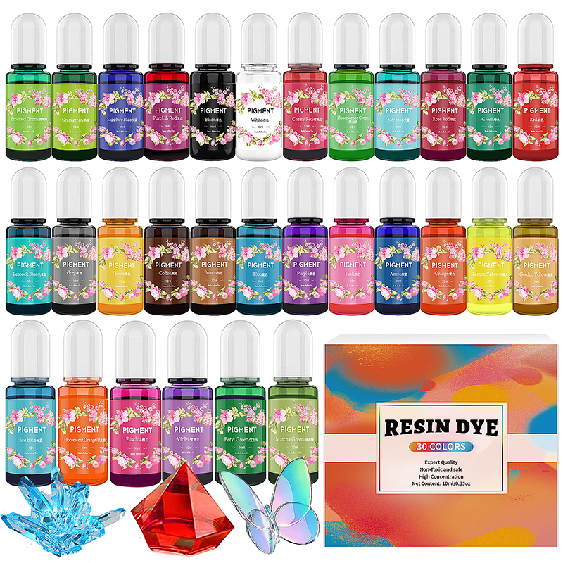 DIY Epoxy Resin Pigment Kit Ca - Resin Dye Alcohol ulasan dan harga