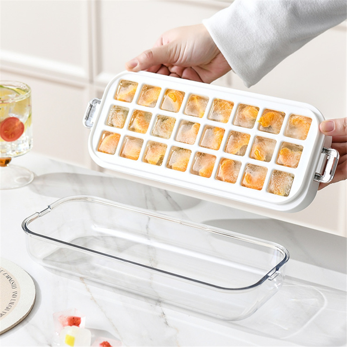 Y31A 24Grid Type Ice Tray Mold - Silicone Mold Tray ulasan dan harga