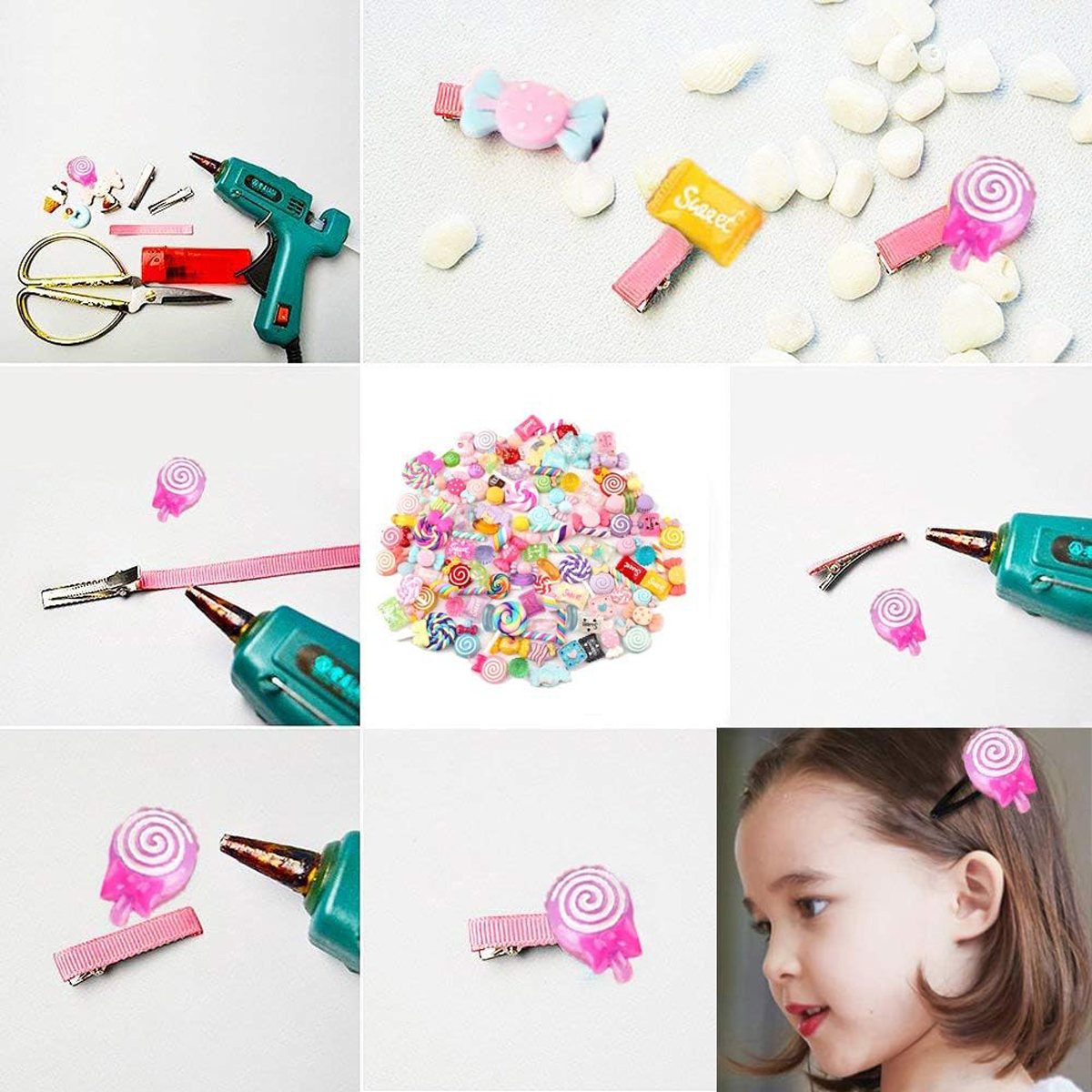30pcs Random Candy Slime Charm - Resin Craft Projects ulasan dan harga