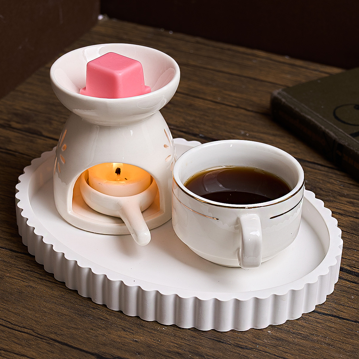 DIY Concrete Tray Silicone Mol - Coaster Mold Round ulasan dan harga