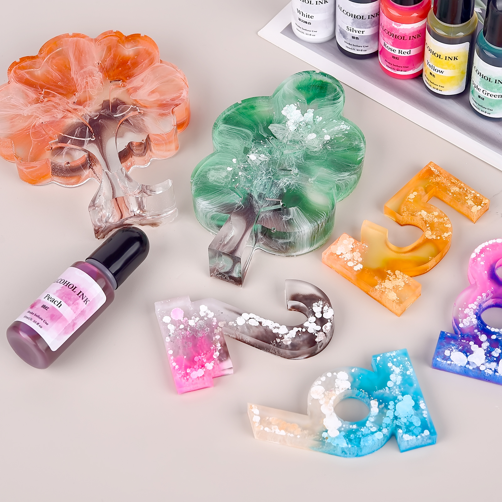 10ml Colorant Dye For DIY Epox - Resin Dye Alcohol ulasan dan harga