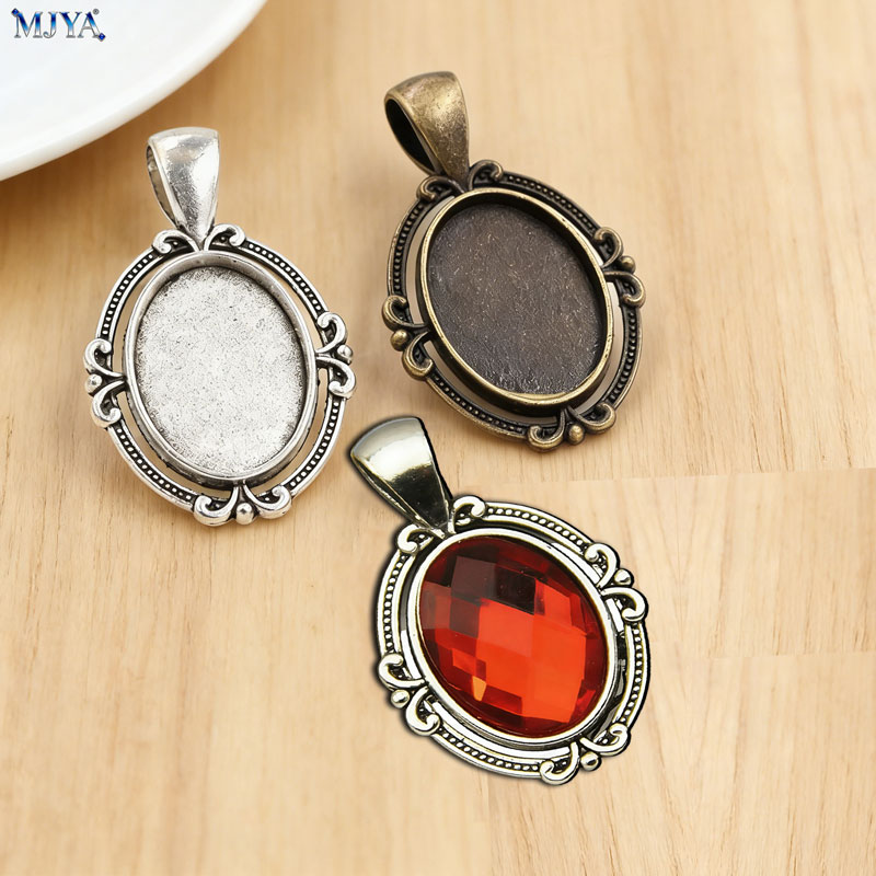 MJYA 10pcs Vintage Pendant Set - Resin Craft Projects ulasan dan harga