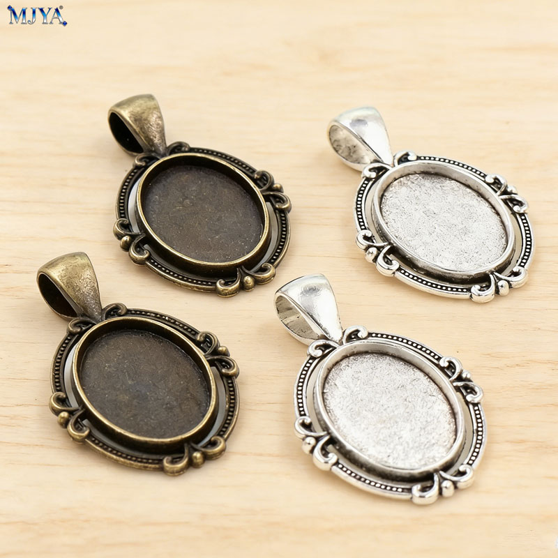 MJYA 10pcs Vintage Pendant Set - Resin Craft Projects ulasan dan harga