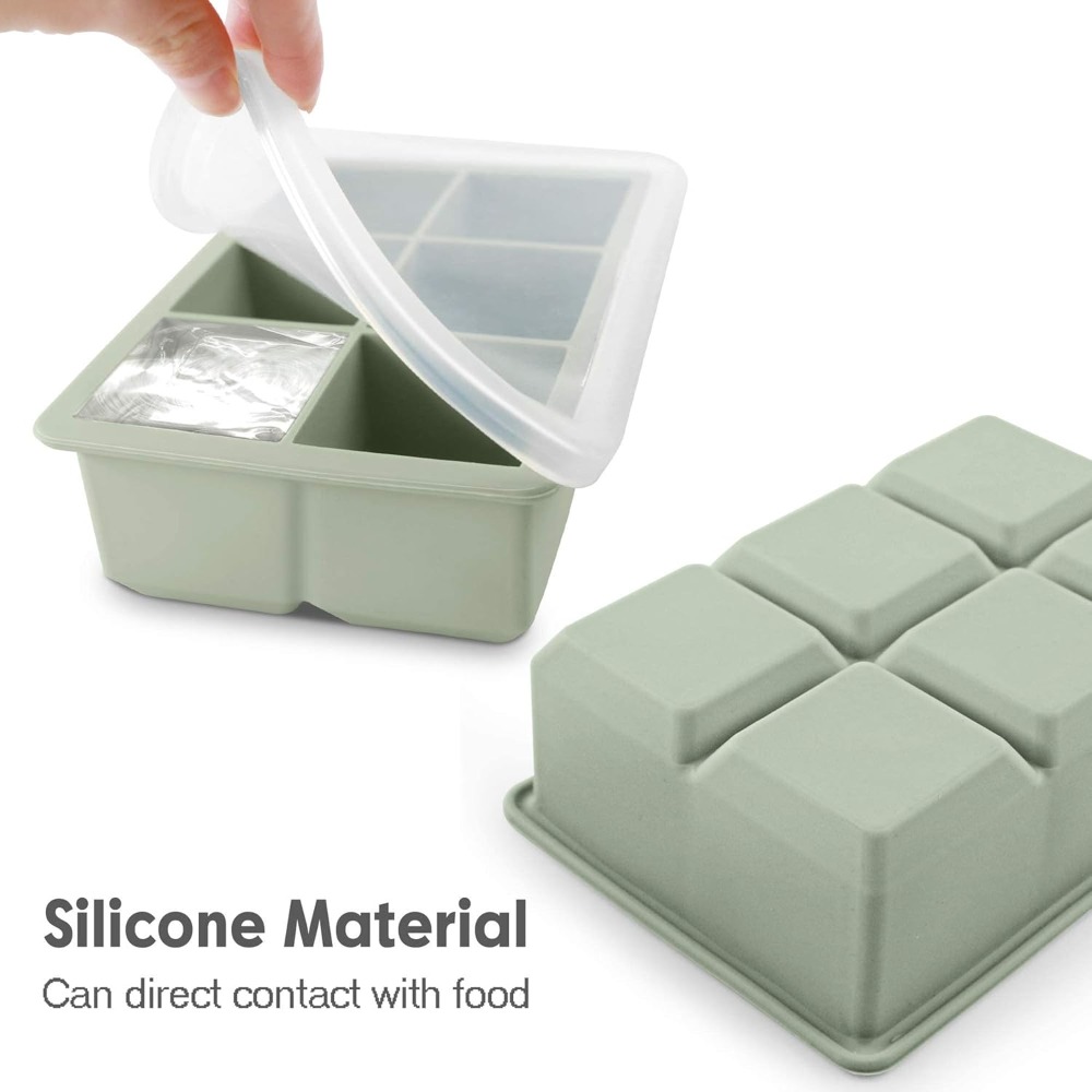 Large Silicone Ice Cube Trays  - Silicone Mold Tray ulasan dan harga